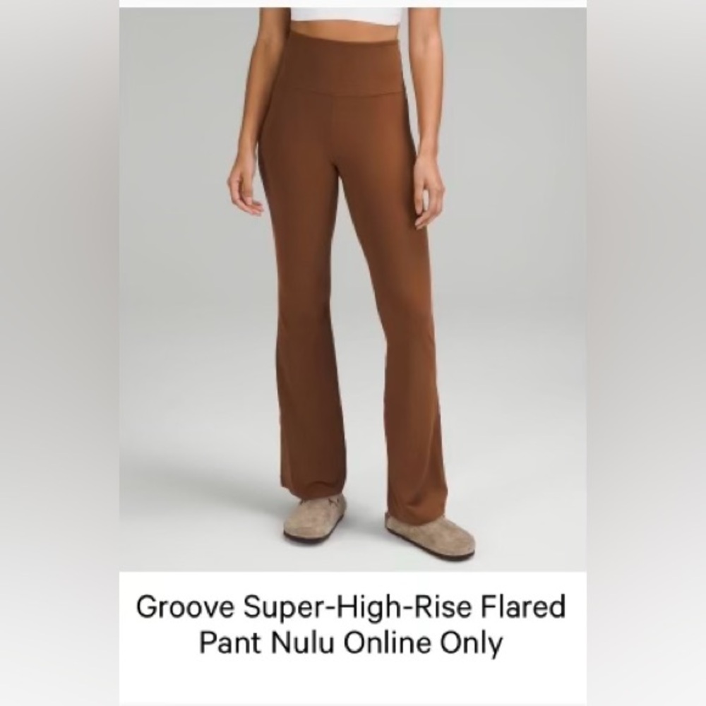 Lululemon Super High Rise Groove Pant Nulu